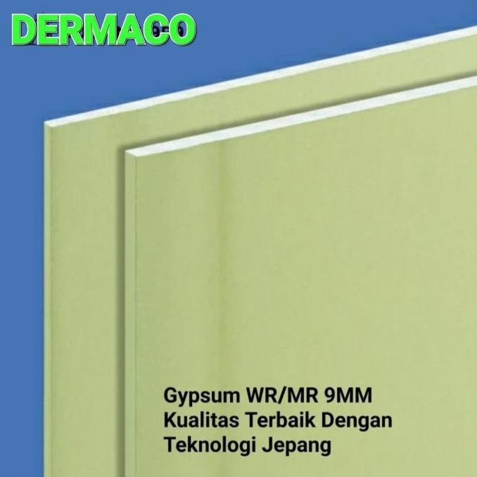 Terbaik Gypsum Yoshino Wr 9Mm / Gypsum Board Yoshino Water Resistance 9Mm 100% Ori