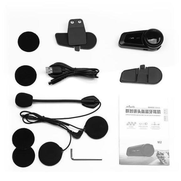 Intercom Maxto M2 Bluetooth Helm Intercom Maxto 6 Rider Original