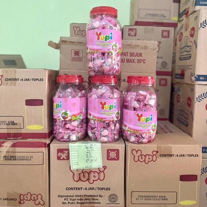 Promo YUPI TOPLES 1 karton isi 6 Toples COD