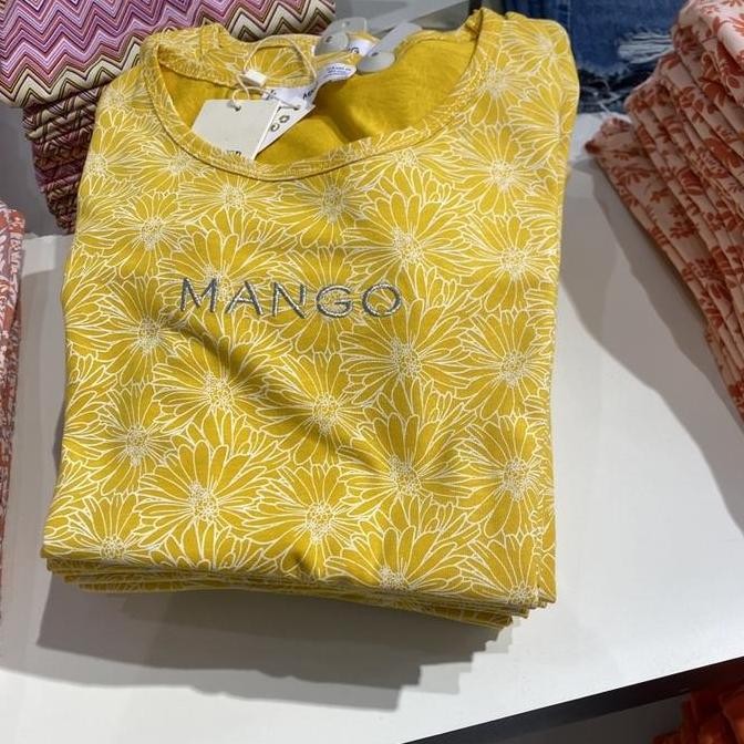 kaos mango wanita original T-Shirt Baju Cewek BS