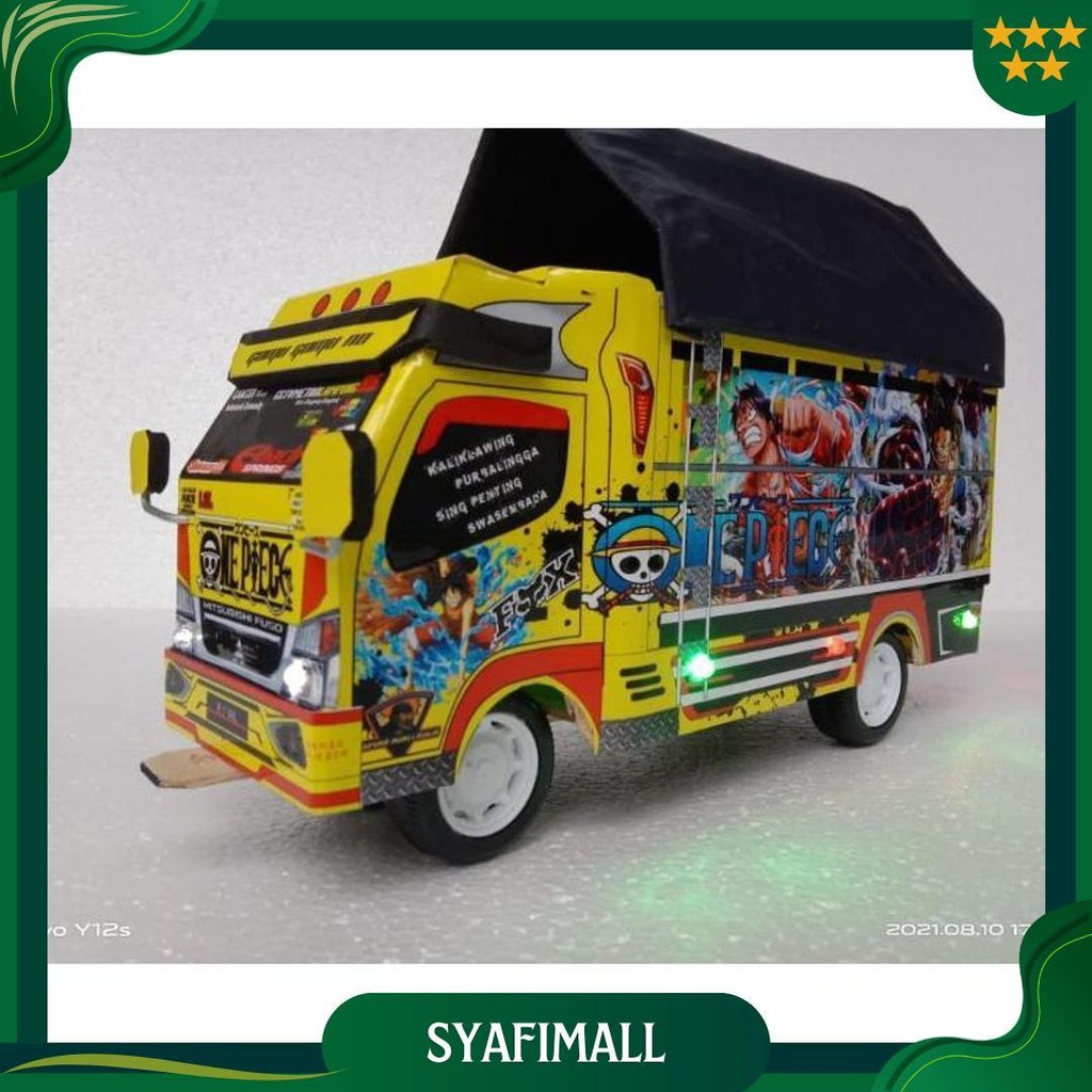 Promo Murah Miniatur Truk Oleng Kayu Full Lampu Kelip Murahminiatur Truk Oleng Doraemon Miniatur Tru