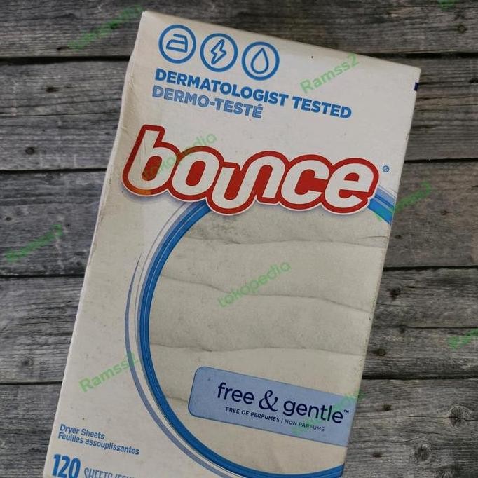 Terbaik Bounce Dryer Sheet Free N Gentle Singapore 100% Ori