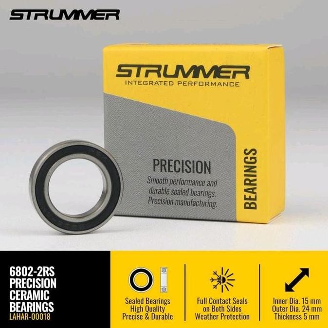 Bearing Hub CERAMIC 6802-2RS STRUMMER mt650 boost HR10