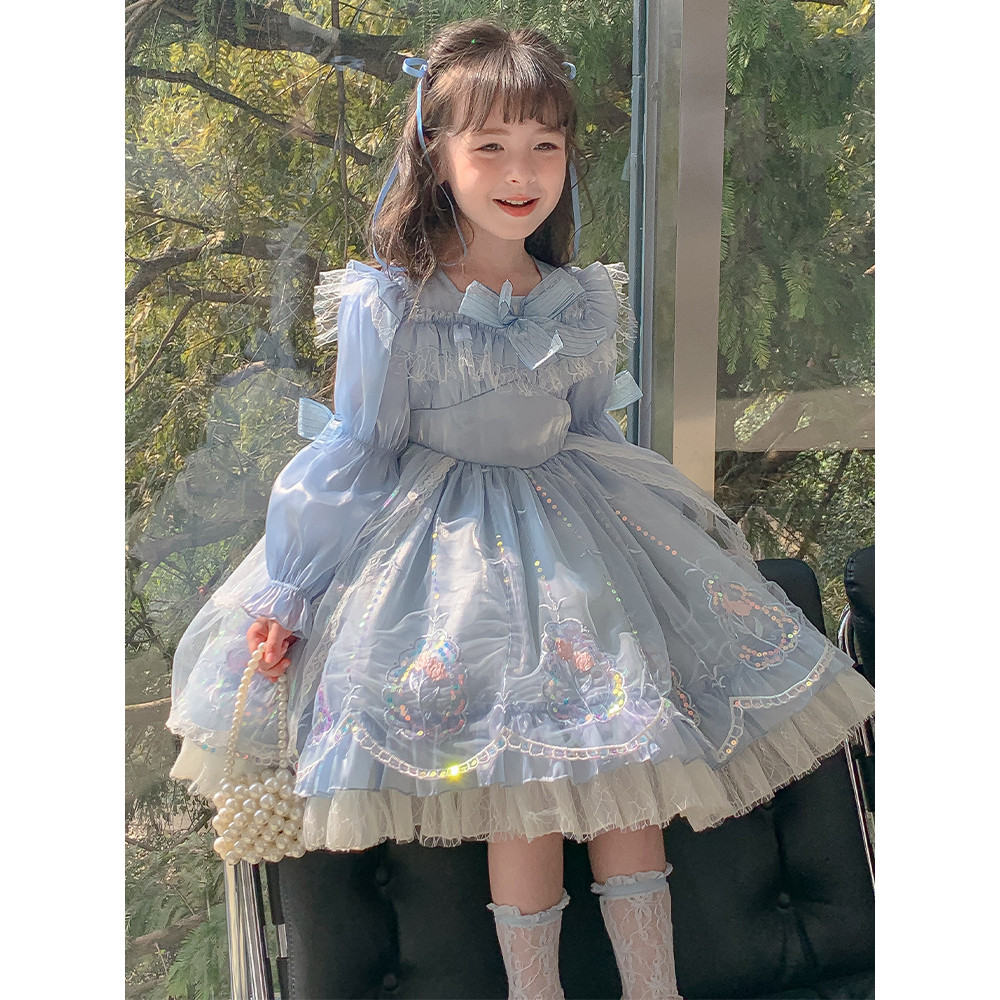 gaun lolita untuk anak perempuan