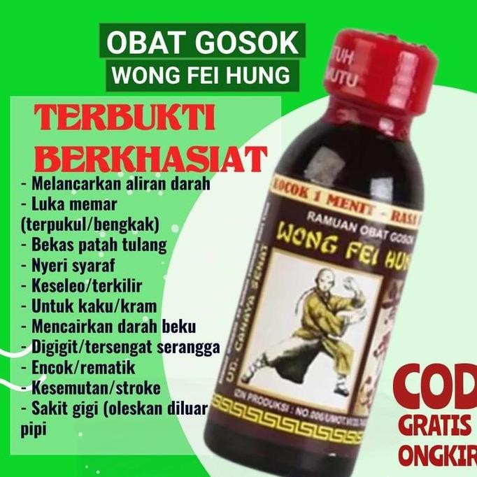 Termurah  Arak Minyak Parem Kocok Obat Ramuan Cina Tiek Ta Yok Ciu Gosok Pijat Massage Urut Pusaka H