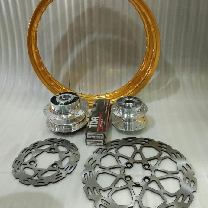 Sepaket Velg Jari2 Depan Dan Blkng Satria Fu 150 Dll