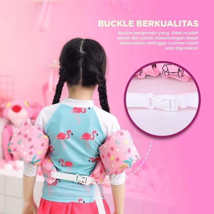 Pelampung Rompi Jaket Busa Anak Bermotif Lucu karakter [One Best Art]