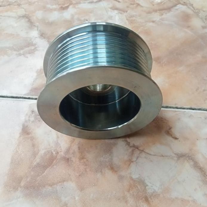 pulley dinamo alternator as 17 alur 8 murah