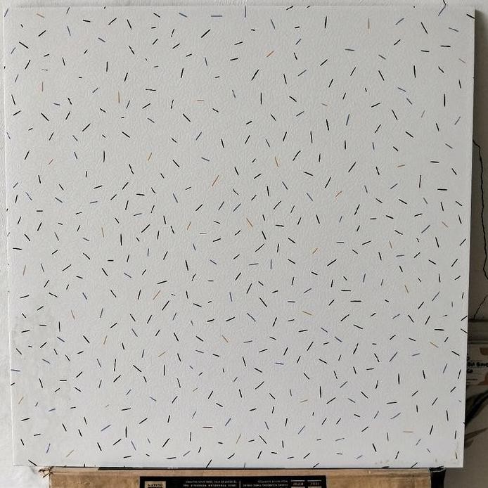 GRANIT 60X60 ROMAN MATT PUTIH CERES RAINBOW / TERASO - TERAZO WHITE