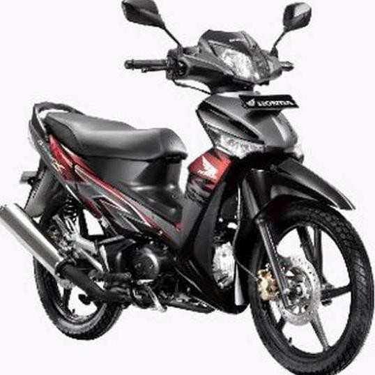 LEGSHIELD SAYAP LUAR LEGSIL HITAM SUPRA X 125 NEW 2008 -2011 KARBU