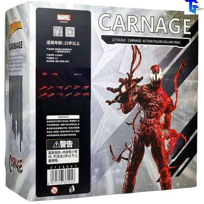 New  MIGU MW Culture 1/7 Scale Marvel Spider-Man - Carnage Deluxe Pack