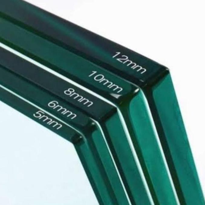 Kaca Polos 12mm Tempered Custom