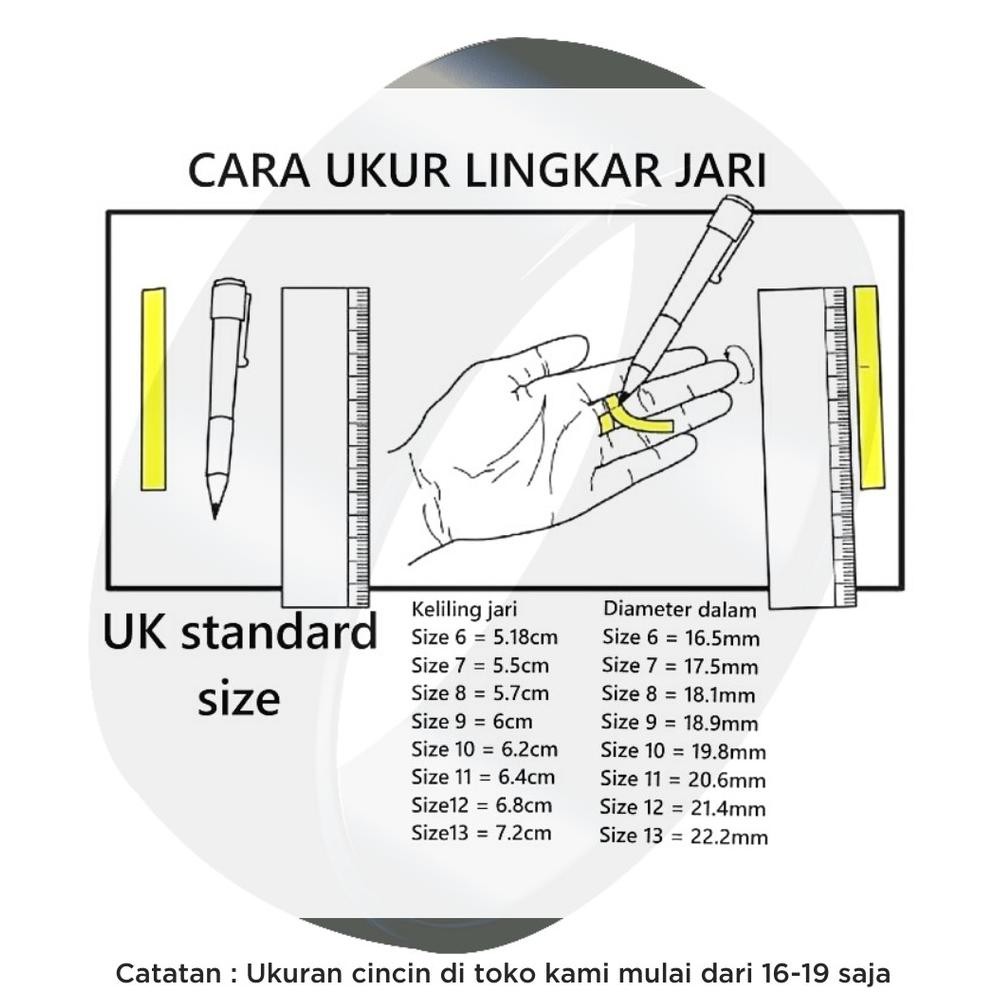 New Stock Cincin Titanium Couple Pria Wanita Kapel Cople Coupel Sama Pacar Orion Black Stainless Ste