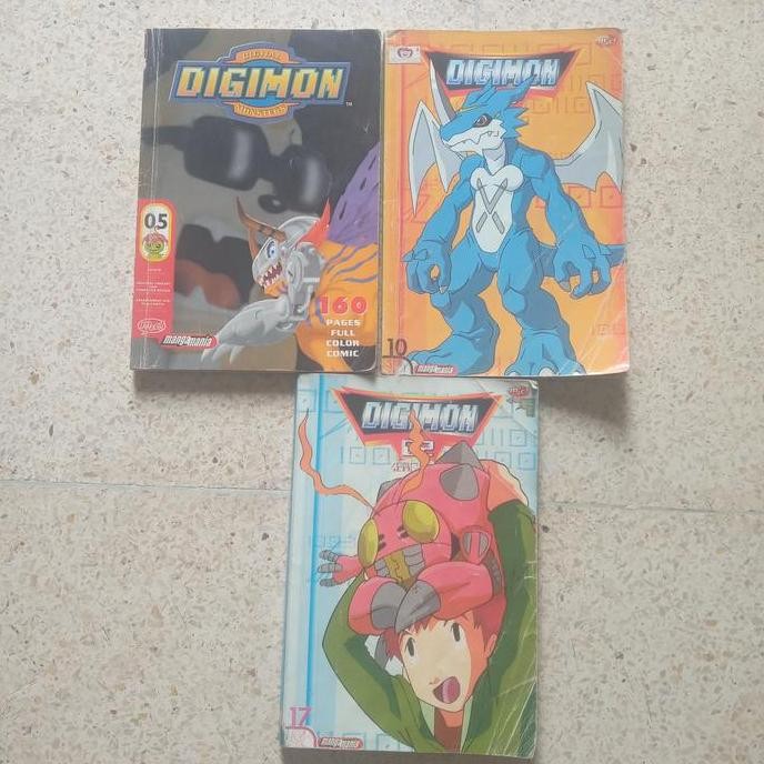 Komik Digimon Bekas Cabutann
