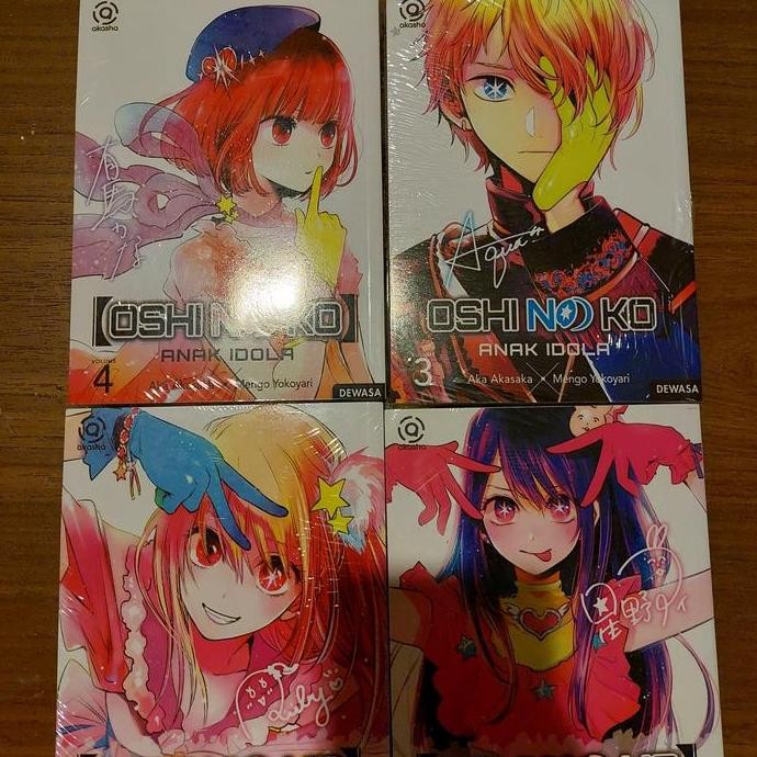 Komik Oshi No Ko, Anak Idola Set Vol 1-4 Segel Ori