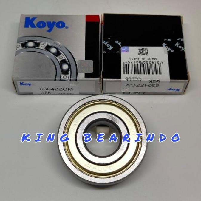 (Best) BEARING 6304 ZZ KOYO 6304ZZ KOYO