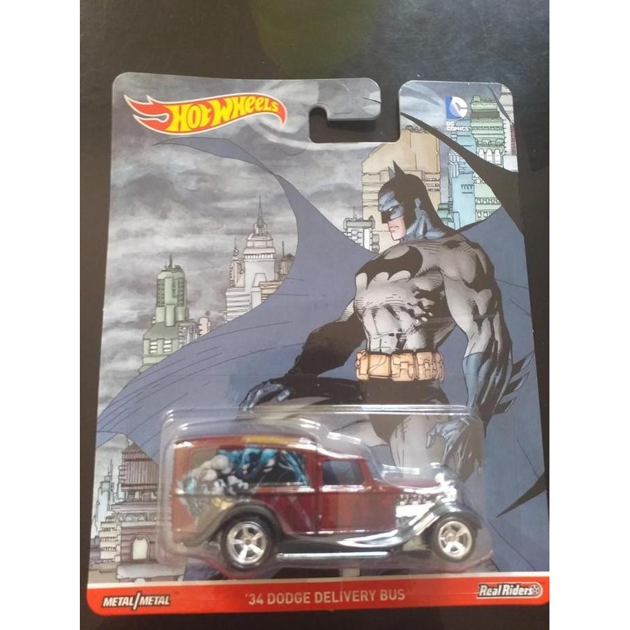 HOT WHEELS RETRO SUPERMAN BATMAN 34 DODGE DELIVERY BUS