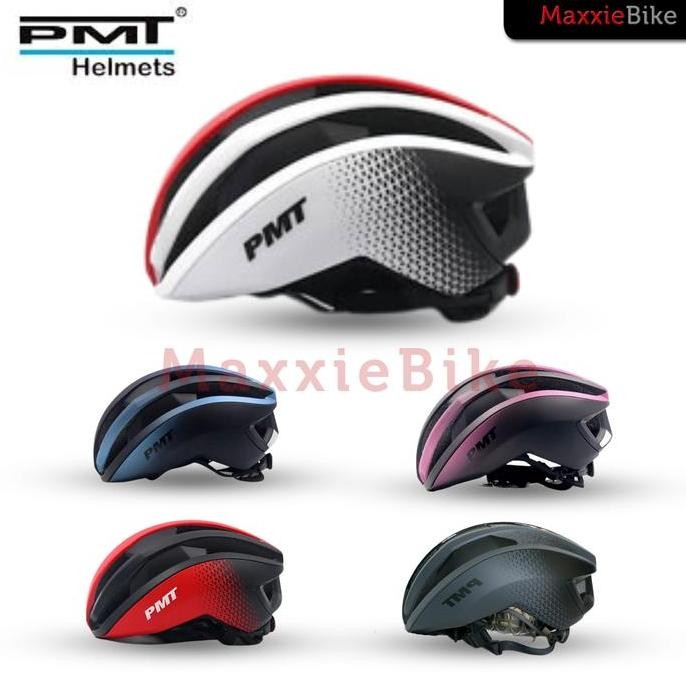PMT Pudi Helm Sepeda Cycling Bike Helmets Aero Ultralight RoadBike MTB Busa Outdoor