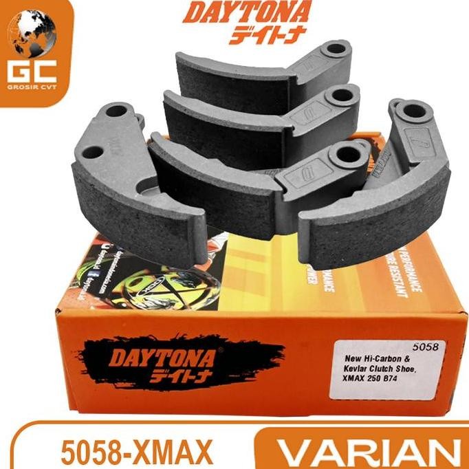 Daytona Kampas Ganda Yamaha Xmax 250 B74 5058 New Karbon Kevlar