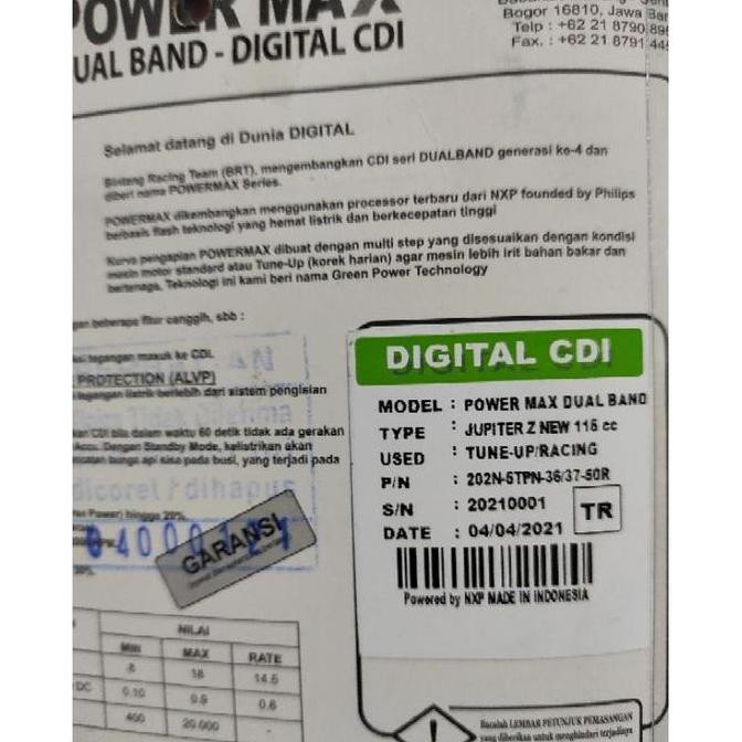 Cdi Brt Dualband Jupiter Z New 115 Robot/Vega Zr