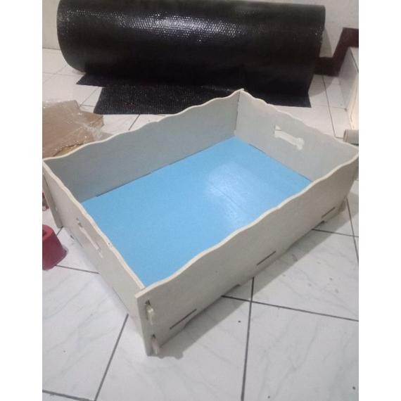READY Box kotak kayu tempat tidur hewan kucing anjing