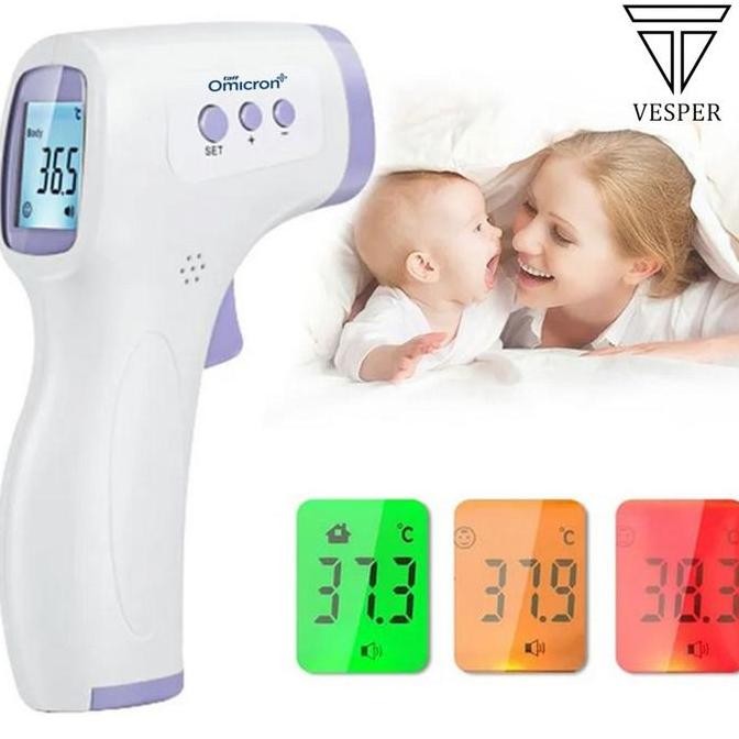 thermometer gun tembak infrared / alat ukur pengecek suhu tubuh