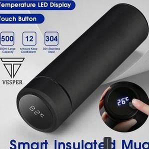 tumbler thermos stainless smart temperature LED cup / termos minuman