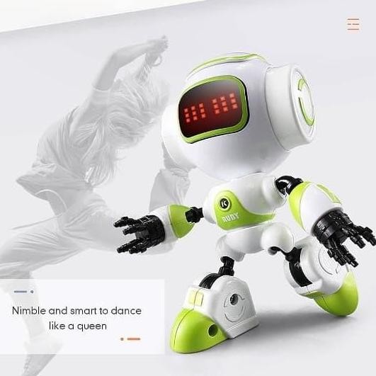 Robot Pintar Kontrol Sentuh DIY Gesture Bicara Cerdas Mini RC Robotic