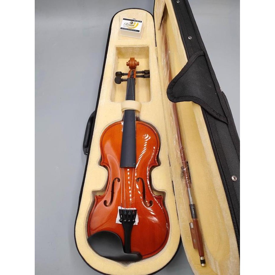 Biola akustik ukuran 1/2 fullset violin 1/2