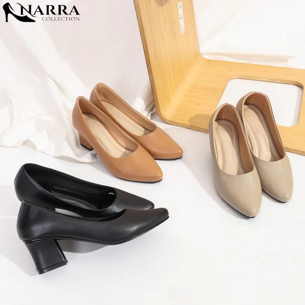 Sepatu kerja Wanita Bsize pantofel kantor perempuan jumbo