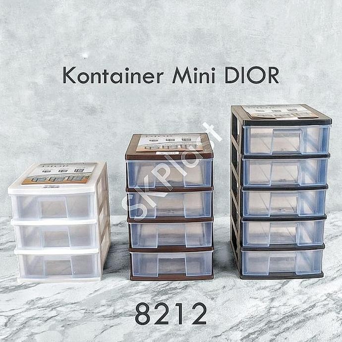 Laci mini Container Susun 5 Kenzo / Plastik