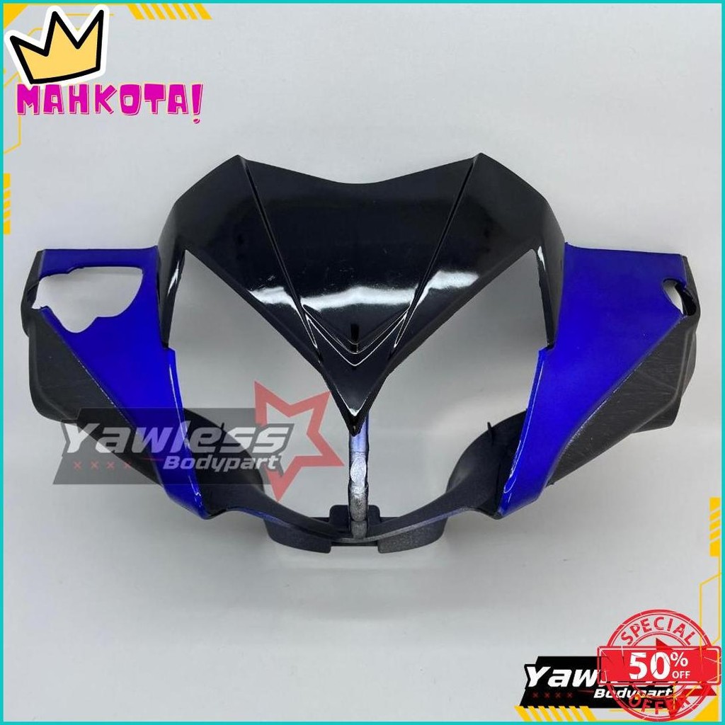 Batok Depan Supra X 125 Batman Merah Hitam Biru / Batok Supra X 125 Batman Cod