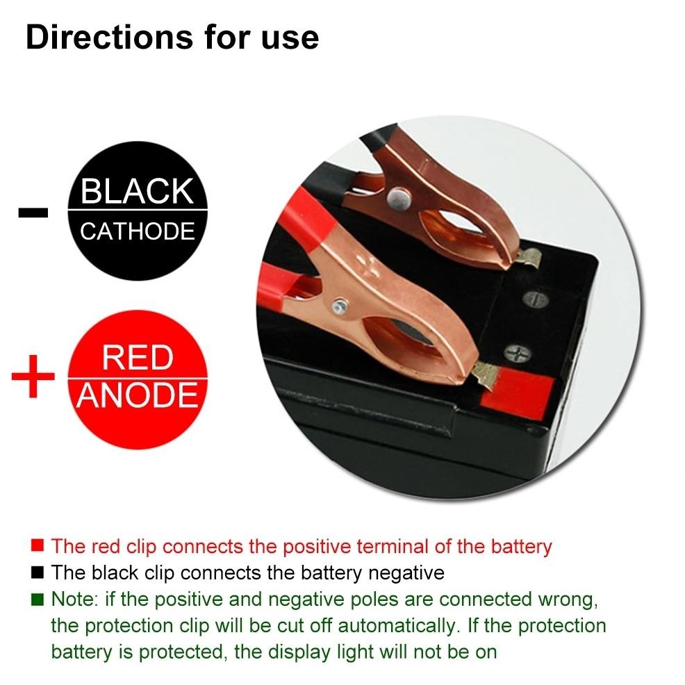 Best - Charger Aki Portable 12V 3A Motor Mobil Cas Casan Aki Motor Charger Aki Motor 12v Otomatis/Ca