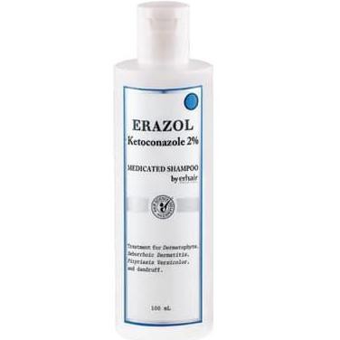 Erha Erazol Medicated Shampoo - sembuhkan Dermatitis Seboroik / Ketombe