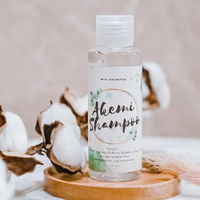 SHAMPOO WIG HAIRCLIP AKEMI PELEMBUT WIG SHAMPOO RAMBUT PALSU