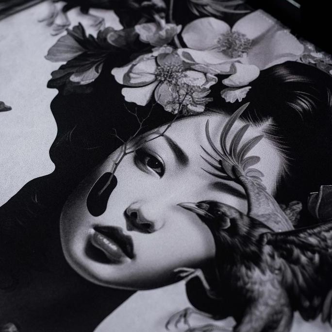 Mousepad Jepang Yatagarasu Deskmat Japan Waterproof Mouse Pad Japanase