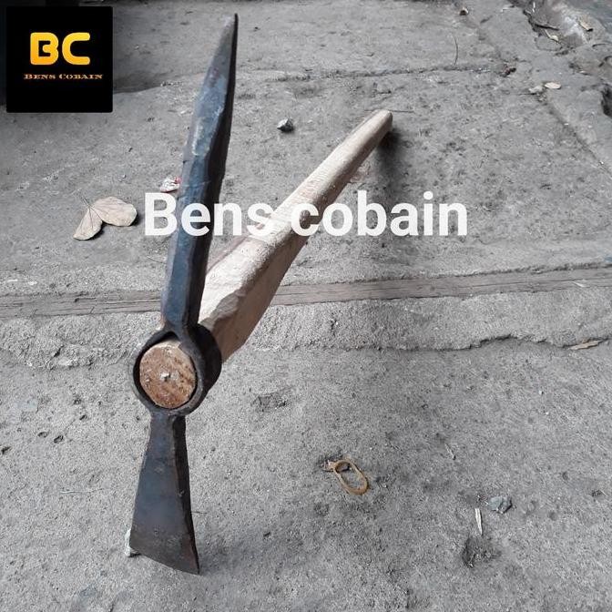 Blencong Baja Asli Ganco Cangkul Tanah Blencong Kecil Dan Gagang