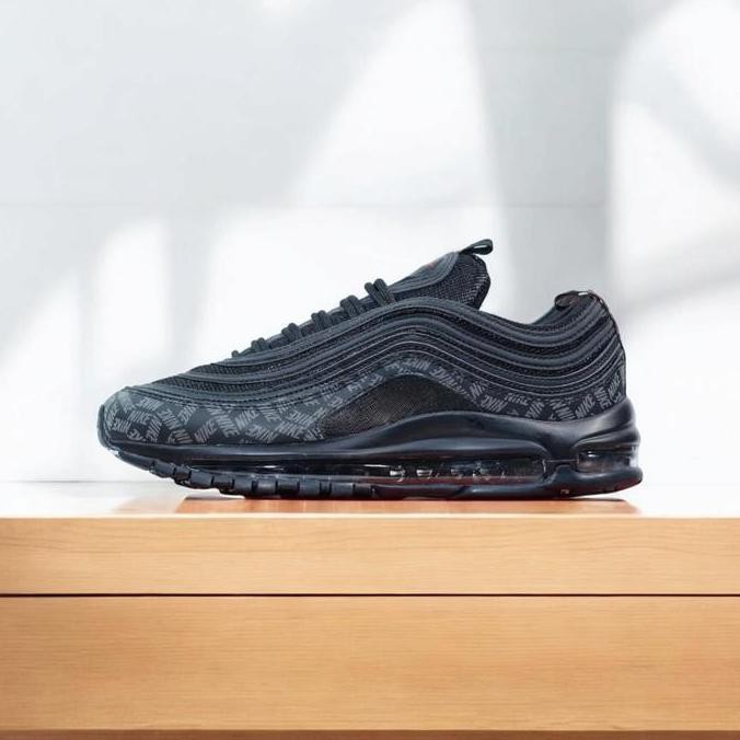 Sneakers Am97 Reflectife Triple White Pria Dan Wanita 39_44 Casual Shoes Kasual Putih