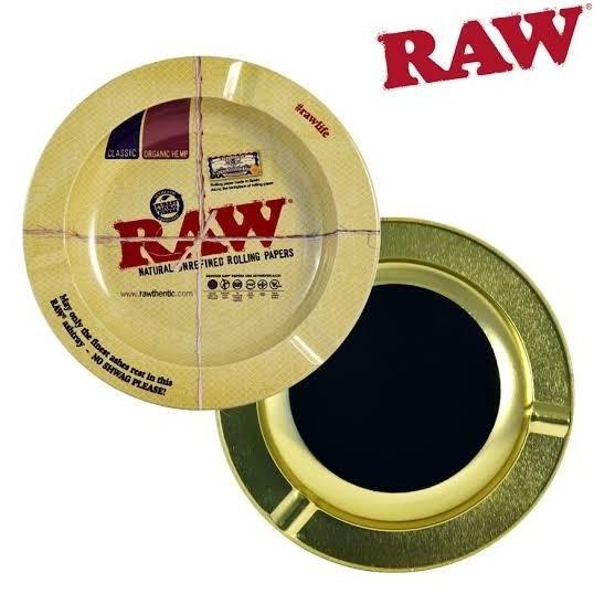 Raw Metal Ashtray With Magnet / Asbak Rokok KUN