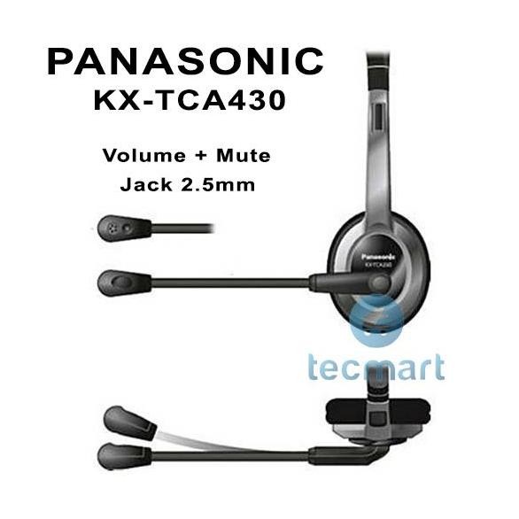 Panasonic Kx-Tca430 / Comfort-Fit Hands-Free Foldable Headset
