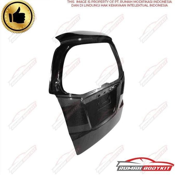 BACKDOOR - REAR TRUNK HONDA JAZZ GE8 20 - 2013 - CARBON