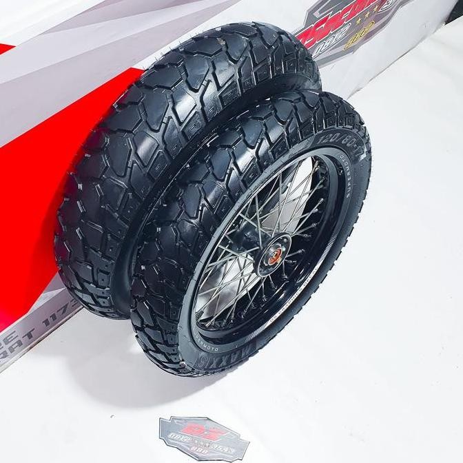 WHEELSET SUPERMOTO KLX 250 DTRACKER 250 ORIGINAL COPOTAN