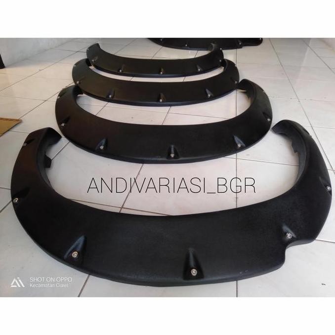 Over fender Hilux single cabin model baut variasi