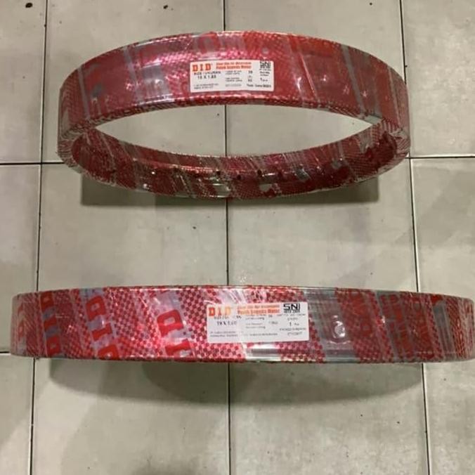 PAKETAN VELG BESI JARI-JARI DID UK 160 RING 19 DAN 185 RING 16 CHROME
