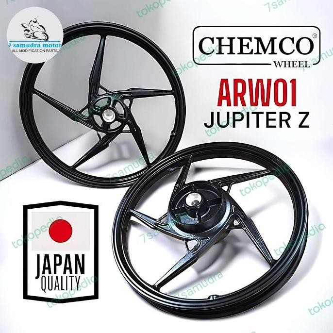 velg racing chemco arw 160/160 -17  palang 5  jupiter z, fizr