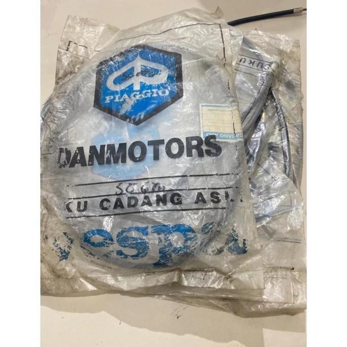 kabel speedo vespa px old danmotor biru