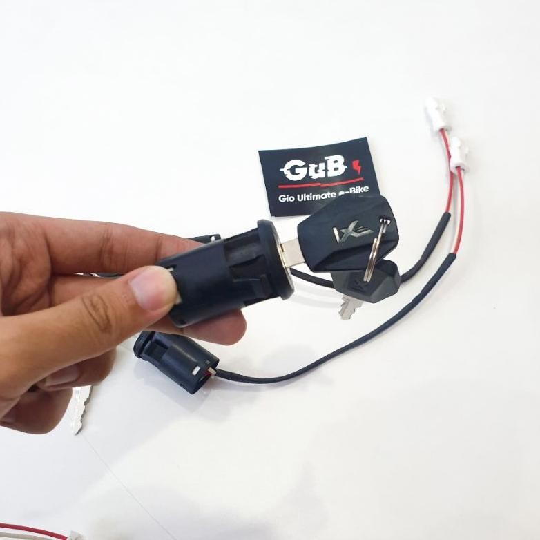 Fue-K5X20 Kunci Kontak Sepeda Listrik Uwinfly D7D M60 D60 T60 D7S R7 R8 Original / Power Lock Sepeda