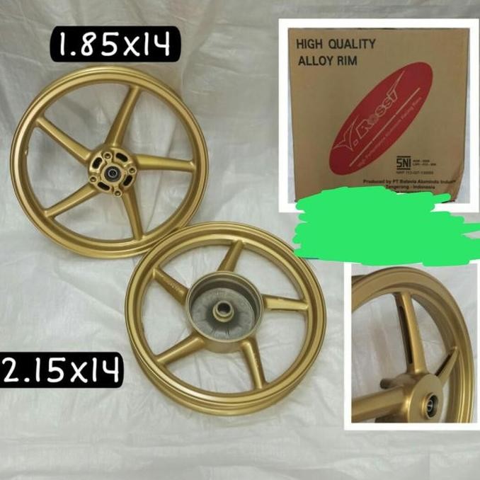 VELG RACING PALANG 5 V ROSSI MODEL RCB HONDA VARIO 110/BEAT