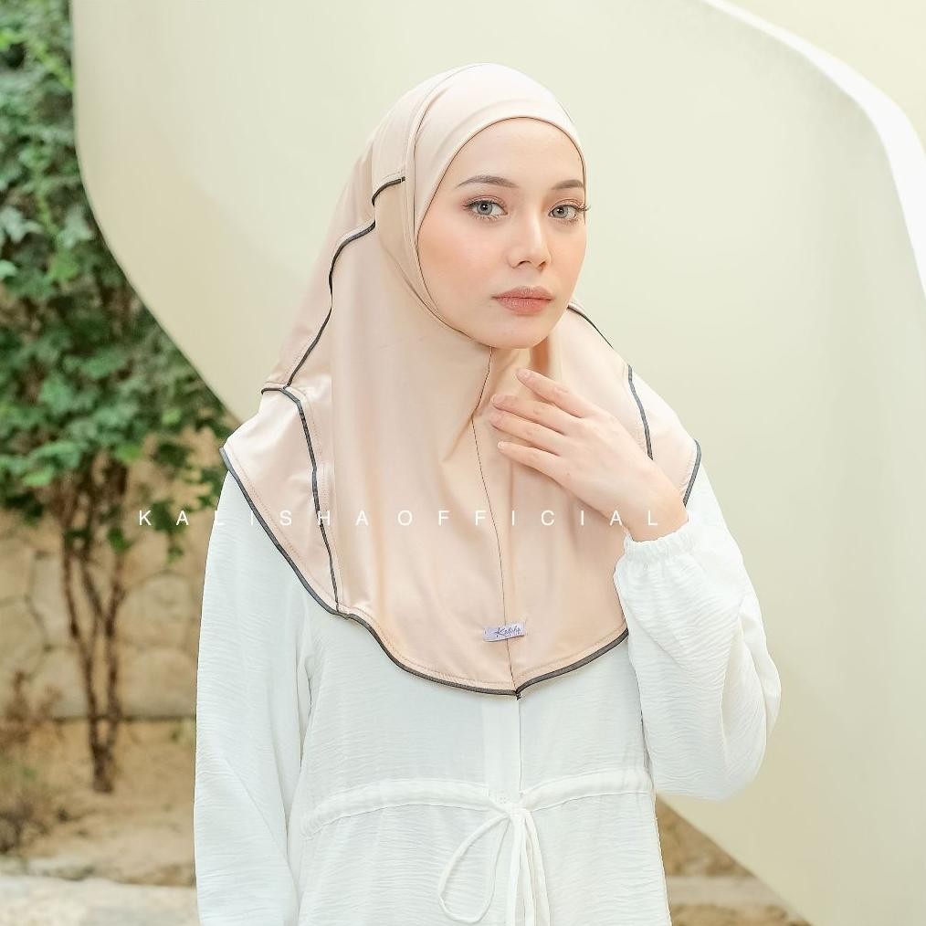 [Kecil Hijab Sport Kerudung Instan Olahraga Namira Jilbab Non Pet Sport Hijab Muslimah By Kalishaoff