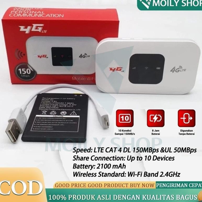 Modem WIFI Mifi All Operator 4g Mudah Dibawa USB 500Mbps 4g Portable Mobile WiFi Portable Semua Oper